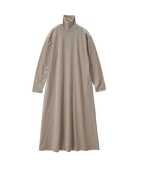 《SALE》Brushed Mockrody High Neck Dress［GL253-70426］【2025AW】