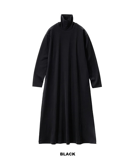 《SALE》Brushed Mockrody High Neck Dress［GL253-70426］【2025AW】