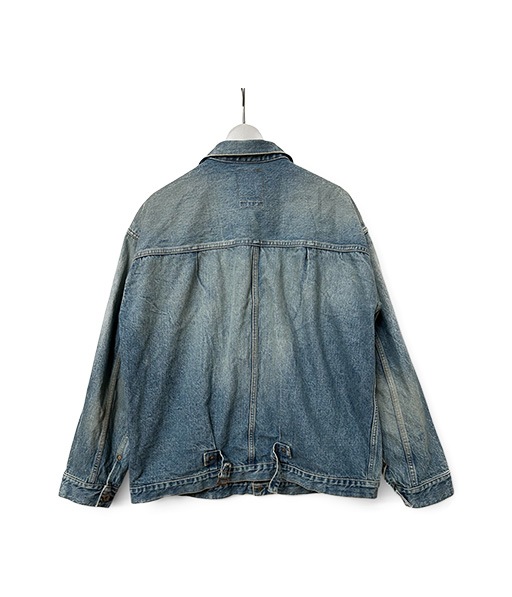 SHABBY HEAVY KIBATA SHUTTLE HYPER BIG WWII "1ST" DENIM JACKET［IT26S049］【SOLDOUT】