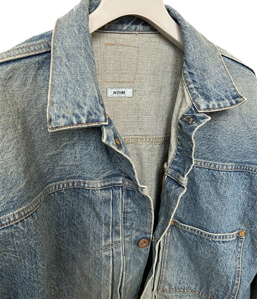 SHABBY HEAVY KIBATA SHUTTLE HYPER BIG WWII "1ST" DENIM JACKET［IT26S049］【SOLDOUT】