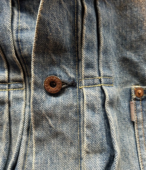 SHABBY HEAVY KIBATA SHUTTLE HYPER BIG WWII "1ST" DENIM JACKET［IT26S049］【SOLDOUT】