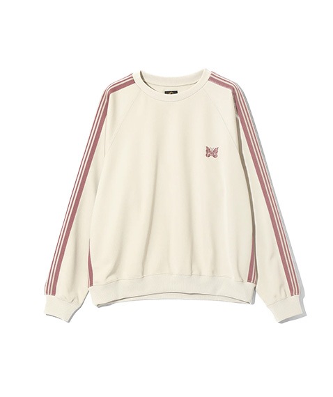Track Crew Neck Shirt - Poly Smooth［QV306］Ivory【2025SS】 【SOLDOUT】