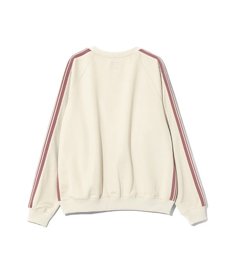Track Crew Neck Shirt - Poly Smooth［QV306］Ivory【2025SS】 【SOLDOUT】