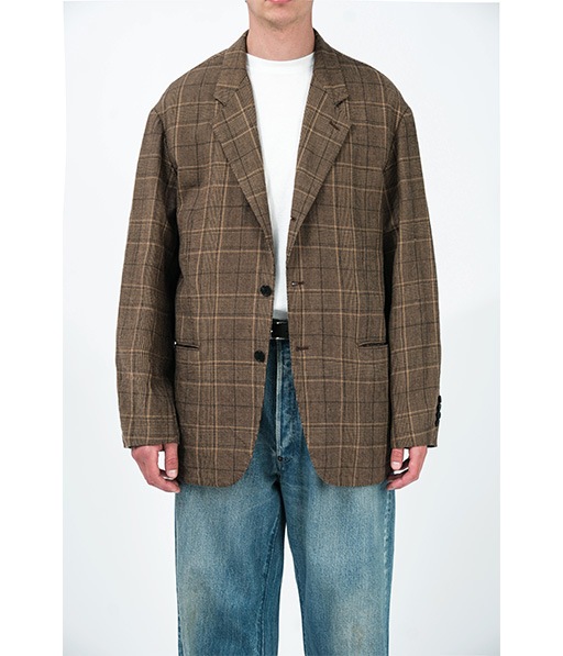 Washed Wool Linen Jacket［26SAP-01-14］【2026SS】【26STYLE1】【SOLDOUT】