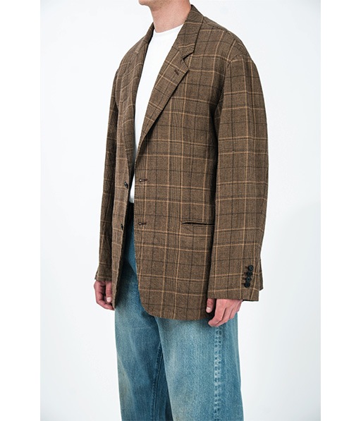 Washed Wool Linen Jacket［26SAP-01-14］【2026SS】【26STYLE1】【SOLDOUT】