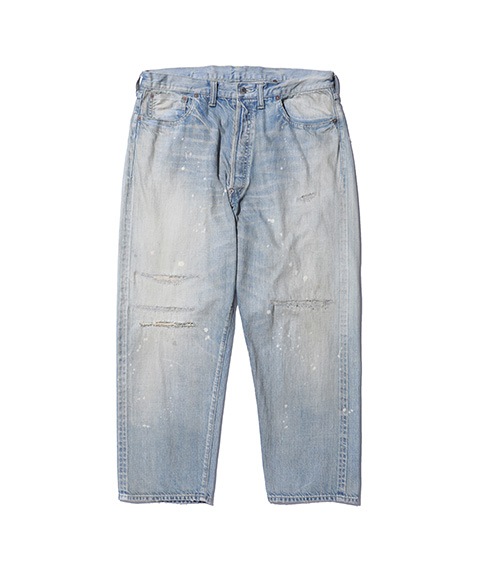 デニム・ジーパン Daily Washed Wide Denim Pants 00s wide painter denim pants（デニムパンツ）｜centimeter
