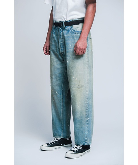 No.37 Washed Wide Denim Pants［25SAP-04-06H］【2025】 【25STYLE1