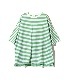 SALESwallow EMB.Hal Sleeve Loose Tee - StripeMP916Green2023SS