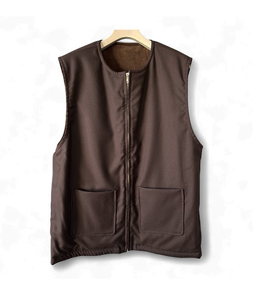 CORDUROY × WO/CA REVERSIBLE VEST［25W-BIS-VT21］【2025AW】