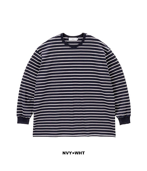 Tri Spun Border L/S Tee［GU261-70121B］【2026SS】