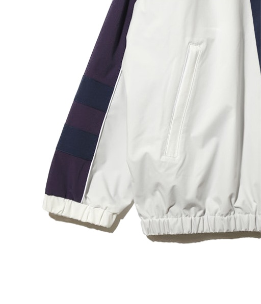 Needles×FILA Star Cut Over Sized Windbreaker［TY530］White/Navy/Purple【2026AW】