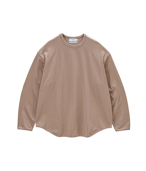 Tri Spun Cotton Crew Neck Binder L/S Tee［GU261-70349］【2026SS】