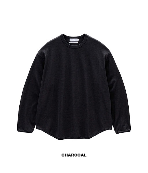 Tri Spun Cotton Crew Neck Binder L/S Tee［GU261-70349］【2026SS】