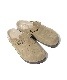 Clog Sandal - Suede Lthr.OT057Taupe2024SS