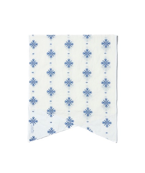 Long Scarf - CP Crest Embroidery Sheeting［QT222］【2025SS】【SOLDOUT】