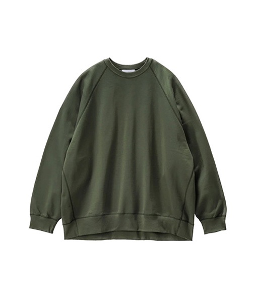 Hard Terry Crew Neck Sweat［GM253-70195B,GM253-70195C］【2025AW】