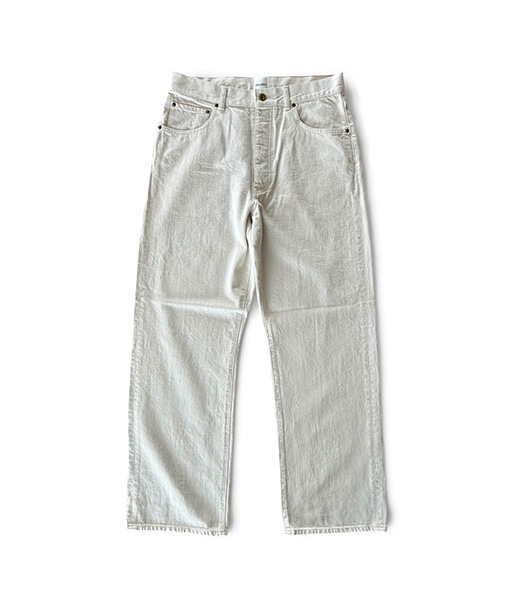 CO/HE PURE STRAIGHT DENIM［26S-BIS-PT05］UN DYED【2026SS