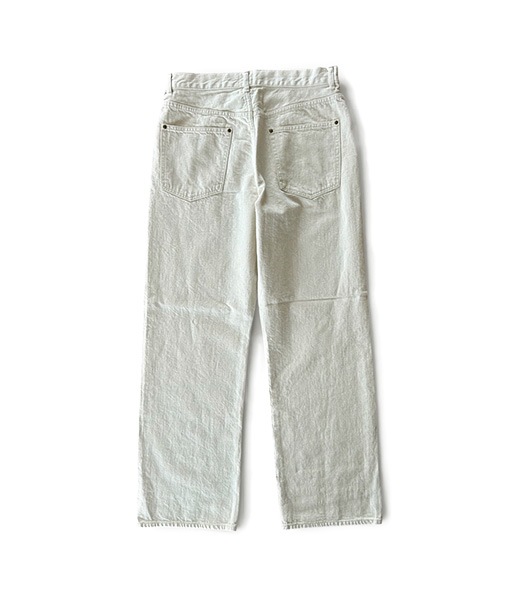 CO/HE PURE STRAIGHT DENIM［26S-BIS-PT05］UN DYED【2026SS