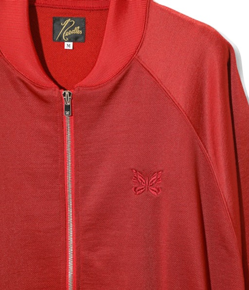 Dolman Sleeve Track Jacket - Bright Jersey［RW327］Red【2025AW】【SOLDOUT】