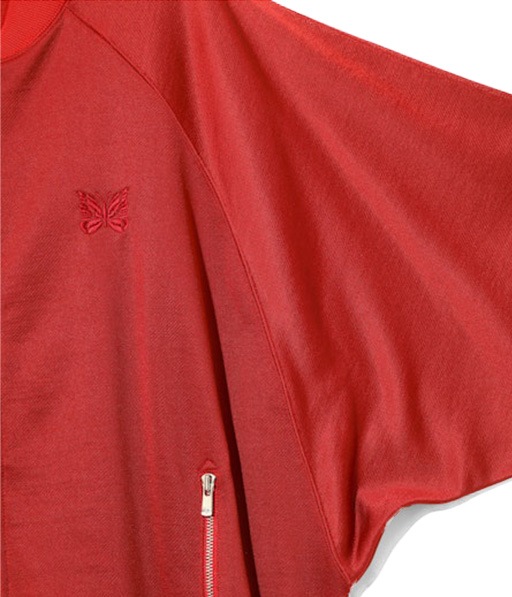 Dolman Sleeve Track Jacket - Bright Jersey［RW327］Red【2025AW】【SOLDOUT】