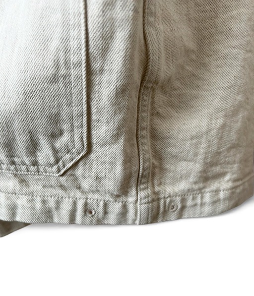 CO/HE USN SHAWL COVERALL［26S-BIS-BZ07H］UN DYED【2026SS】