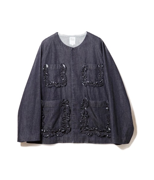 Frill Packets Coverall - Denim［SW1010］【2026SS】