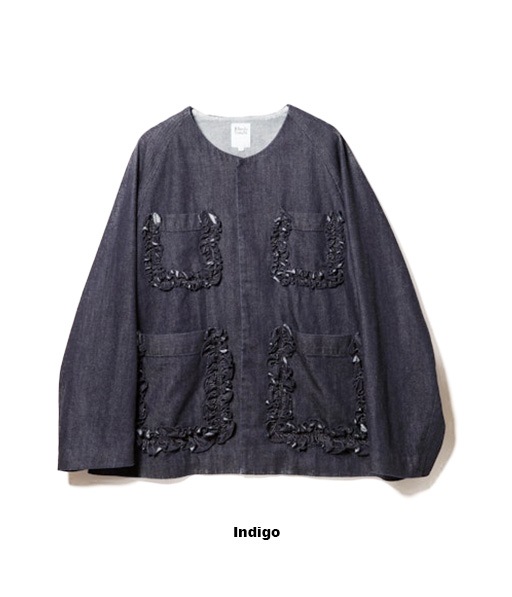 Frill Packets Coverall - Denim［SW1010］【2026SS】