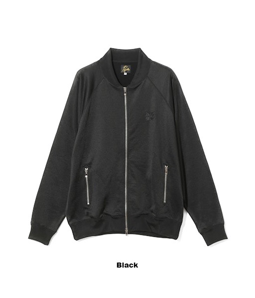 Dolman Sleeve Track Jacket - Bright Jersey［RW327］Black【2025AW】