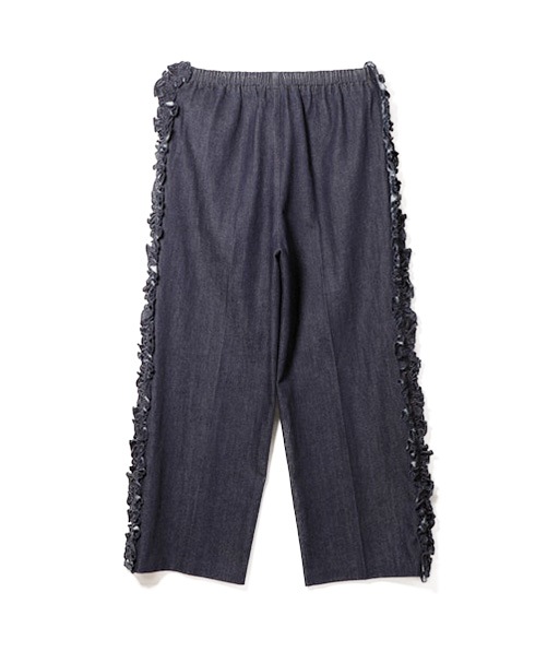 Frill Side Flare Pant - Denim［SW1011］【2026SS】