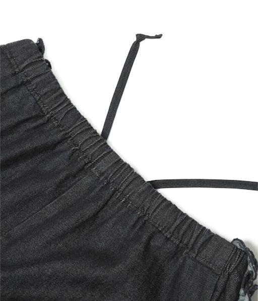 Frill Side Flare Pant - Denim［SW1011］【2026SS】