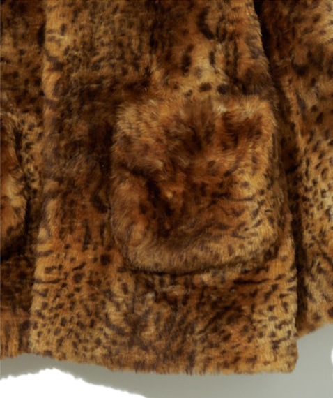 Eco Fur Stand Up Collar Coat - Leopard［PS1049］【2024AW】【SOLDOUT】