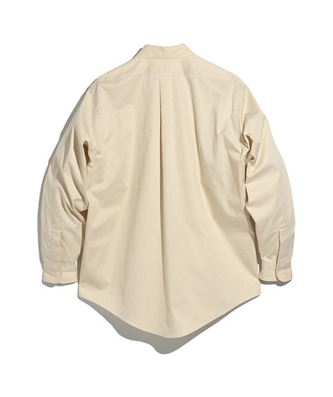 REGULAR COLLAR SHIRT［015FD252001］BEIGE【2025AW】