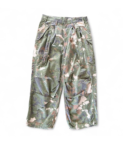 Poplin camouflage cargo pants［2552］【2025AW】
