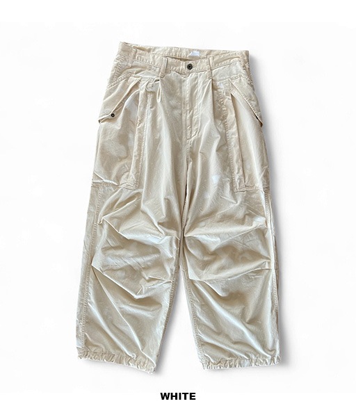 Poplin camouflage cargo pants［2552］【2025AW】