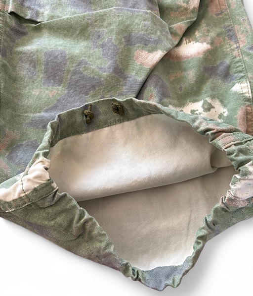 Poplin camouflage cargo pants［2552］【2025AW】