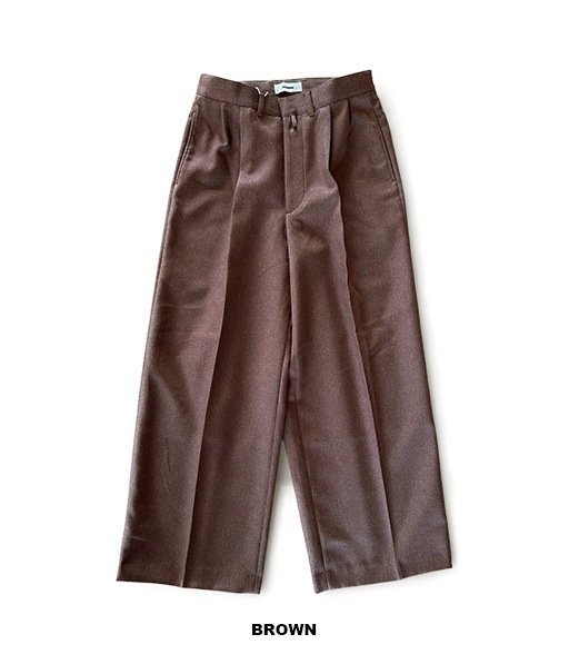 TACKED TROUSERS［REV-26SS-TR05-SP］【2026SS】