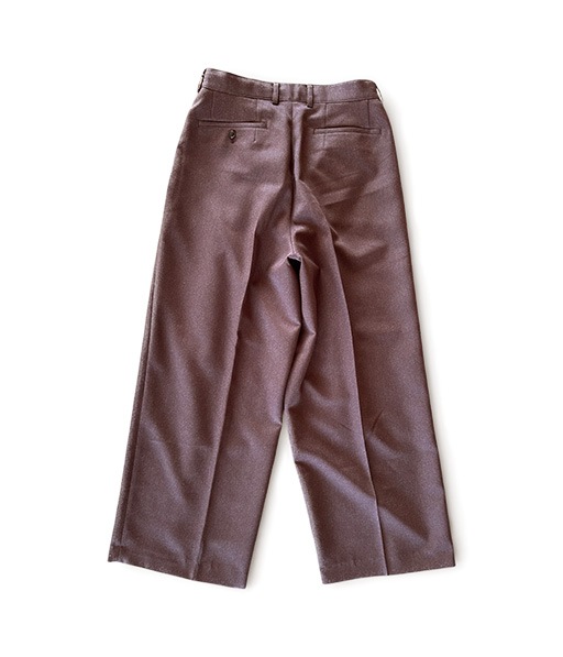 TACKED TROUSERS［REV-26SS-TR05-SP］【2026SS】