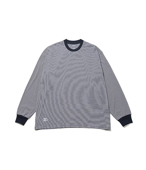 MICRO BORDER L/S TEE［FSC261-70168］【2026SS】