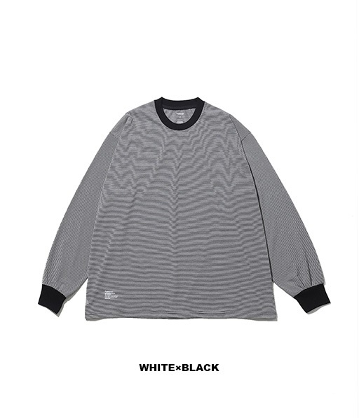 MICRO BORDER L/S TEE［FSC261-70168］【2026SS】