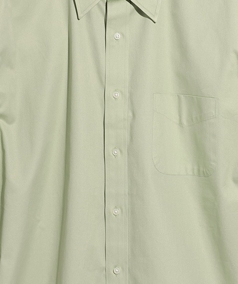 REGULAR COLLAR SHIRT［015FD252001］GREEN【2025AW】