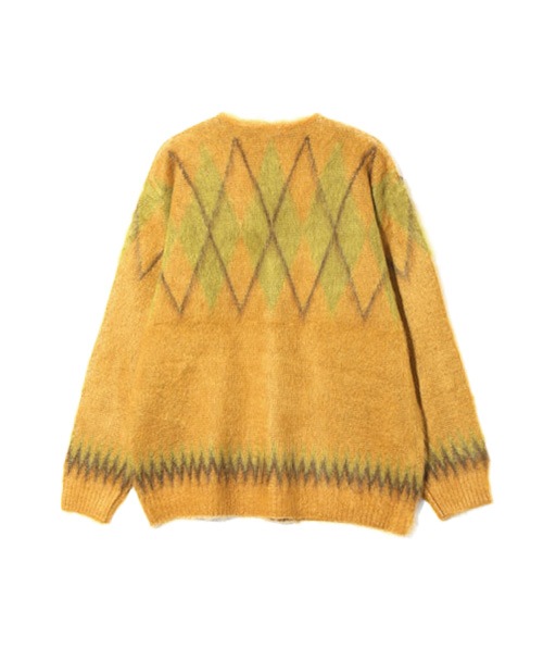 Mohair Cardigan - Argyle［RW355］【2025AW】
