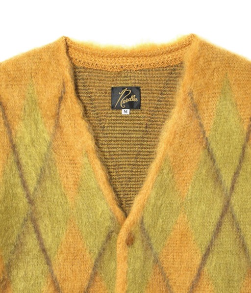 Mohair Cardigan - Argyle［RW355］【2025AW】