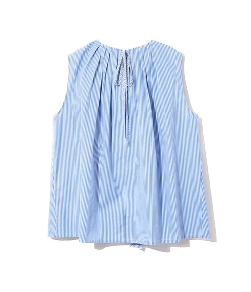 《SALE》Sleeveless Frill Shirt - Stripe［SW1013］【2026SS】