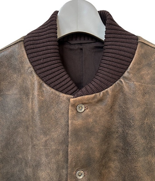 antique calf スタジアムジャケット［C253L07J01］【2025AW】