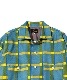SALEOne-up Shirt Dress - R/C Flannel Cloth / PrintedLQ154Sax