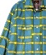 SALEOne-up Shirt Dress - R/C Flannel Cloth / PrintedLQ154Sax