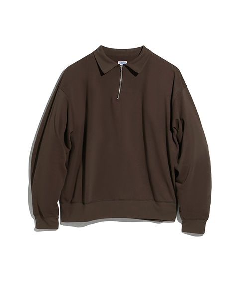 トップス Her Praha half zip short top Her Praha half zip short top