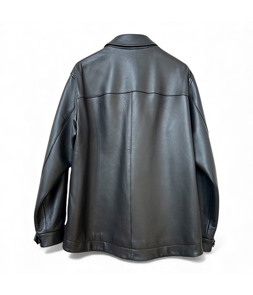 lamb leather トラッカージャケット［C253L03J01］【2025AW】
