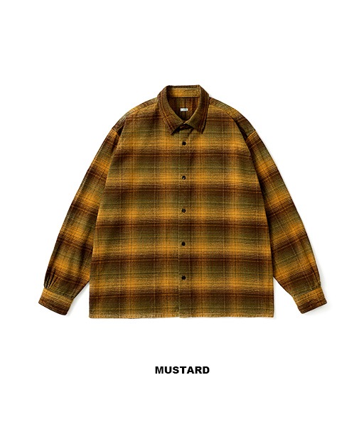 Vintage Cotton Silk Nep Twill Check Shirts［26AAP-02-06］【2026AW】【26STYLE2】【SOLDOUT】