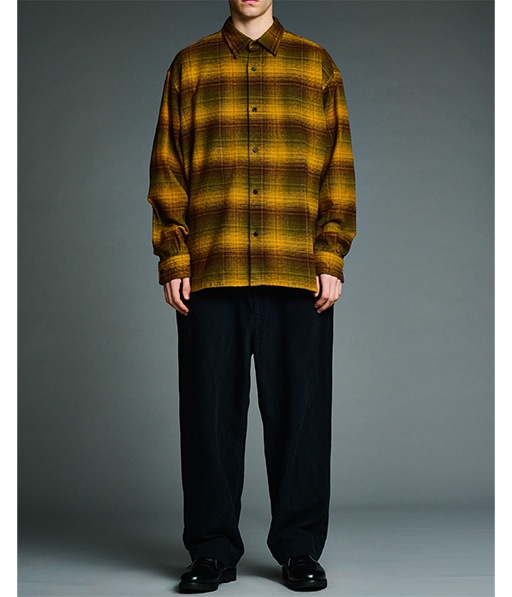 Vintage Cotton Silk Nep Twill Check Shirts［26AAP-02-06］【2026AW】【26STYLE2】【SOLDOUT】